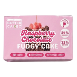Bio Gemüsekuchen Raspberry Chocolate Fudgy