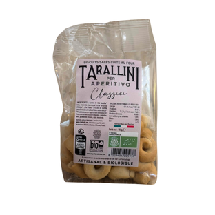 Biscuits apéritif tarallini classique bio
