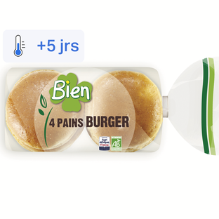 Pains à burger bio et équitable