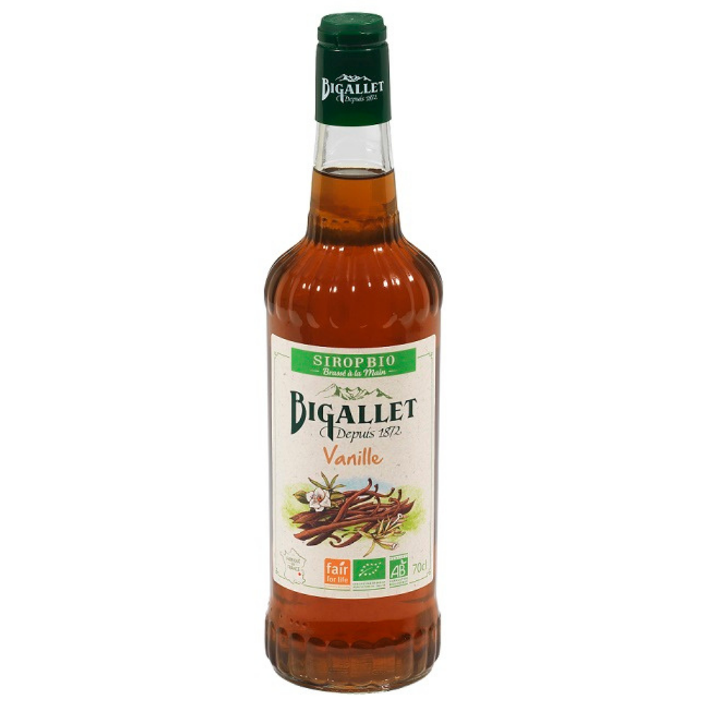 Sirop vanille bio