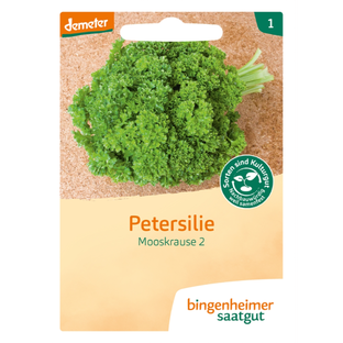 Bio Saatgut Petersilie kraus, demeter