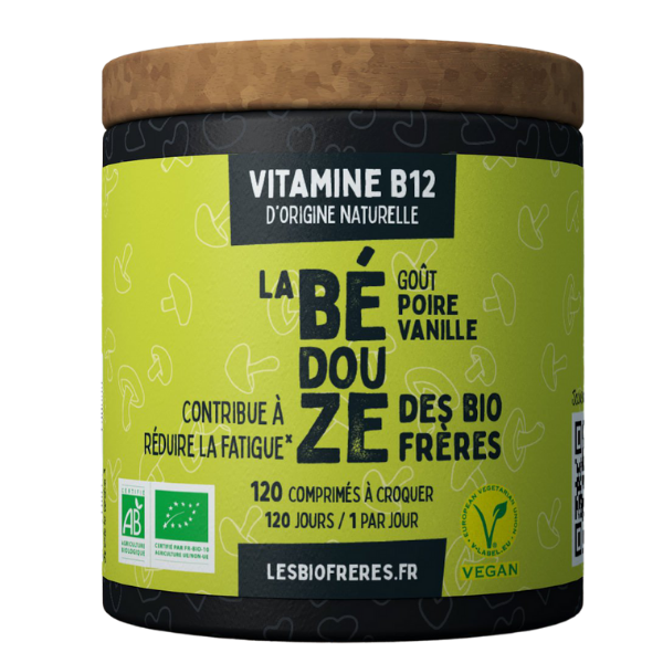 Vitamine b12 - bédouze poire vanille bio x 120