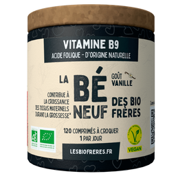 Vitamine B9 Goût Vanille Bio x 120