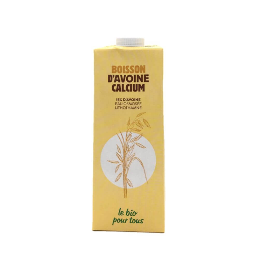 Boisson Avoine Calcium Origine Italie Bio