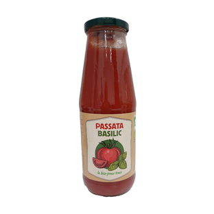 Passata Basilic Bio