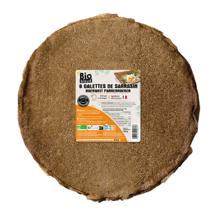 Grandes galettes de sarrasin bio x 6