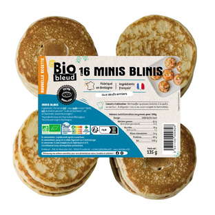 Mini blinis bio x 16