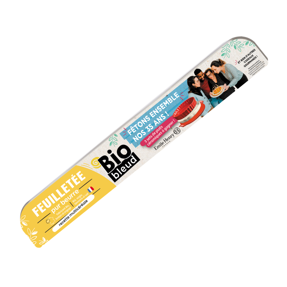 Pâte feuilletée pur beurre bio