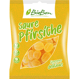 Bio Fruchtummi Saure Pfirsiche, vegan
