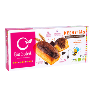 Keeny'Bio Marbré Au Chocolat Équitable - 5 X 30G