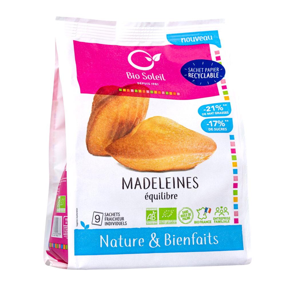 Madeleines Equilibre Bio