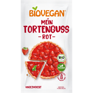 Bio Tortenguss rot, 2 Stk.