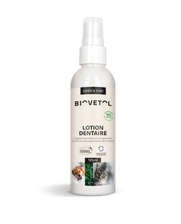Lotion Dentaire pour Chiens et Chats Bio
