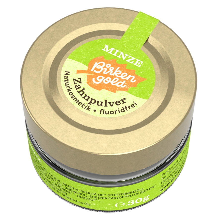Zahnpulver Minze