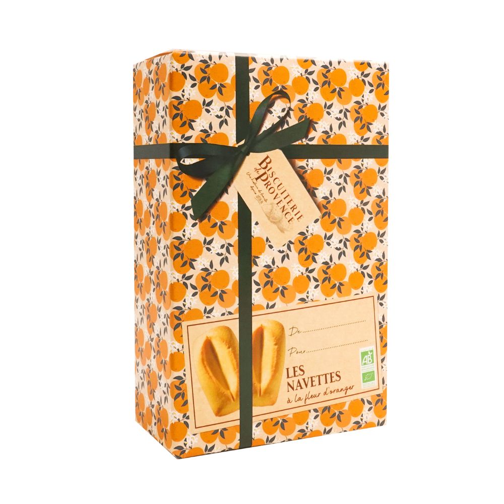 Navettes à la fleur d’oranger bio