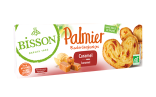 Biscuits palmier caramel bio