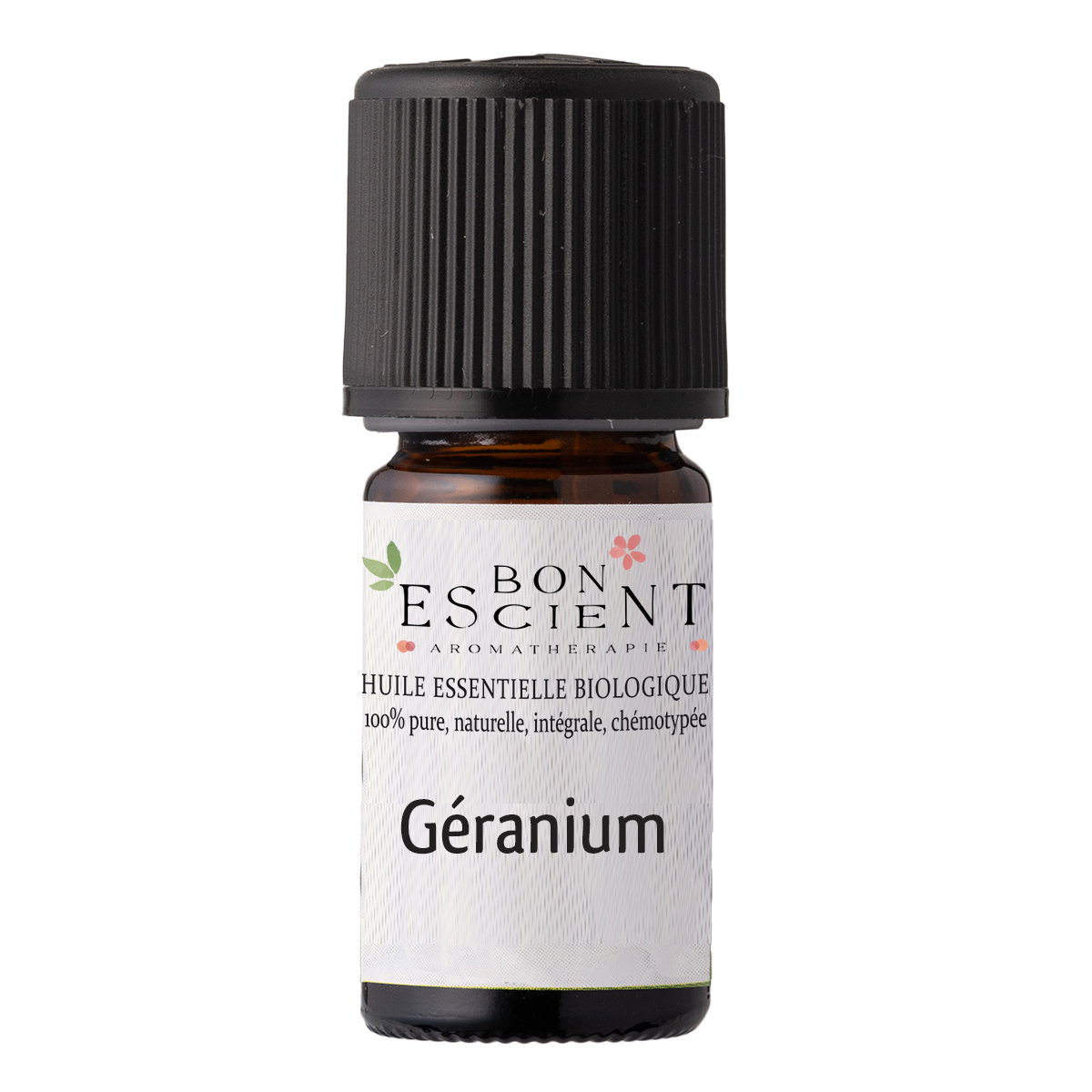 Mélange d'huile essentielle de géranium doux d'Escents Aromatherapy