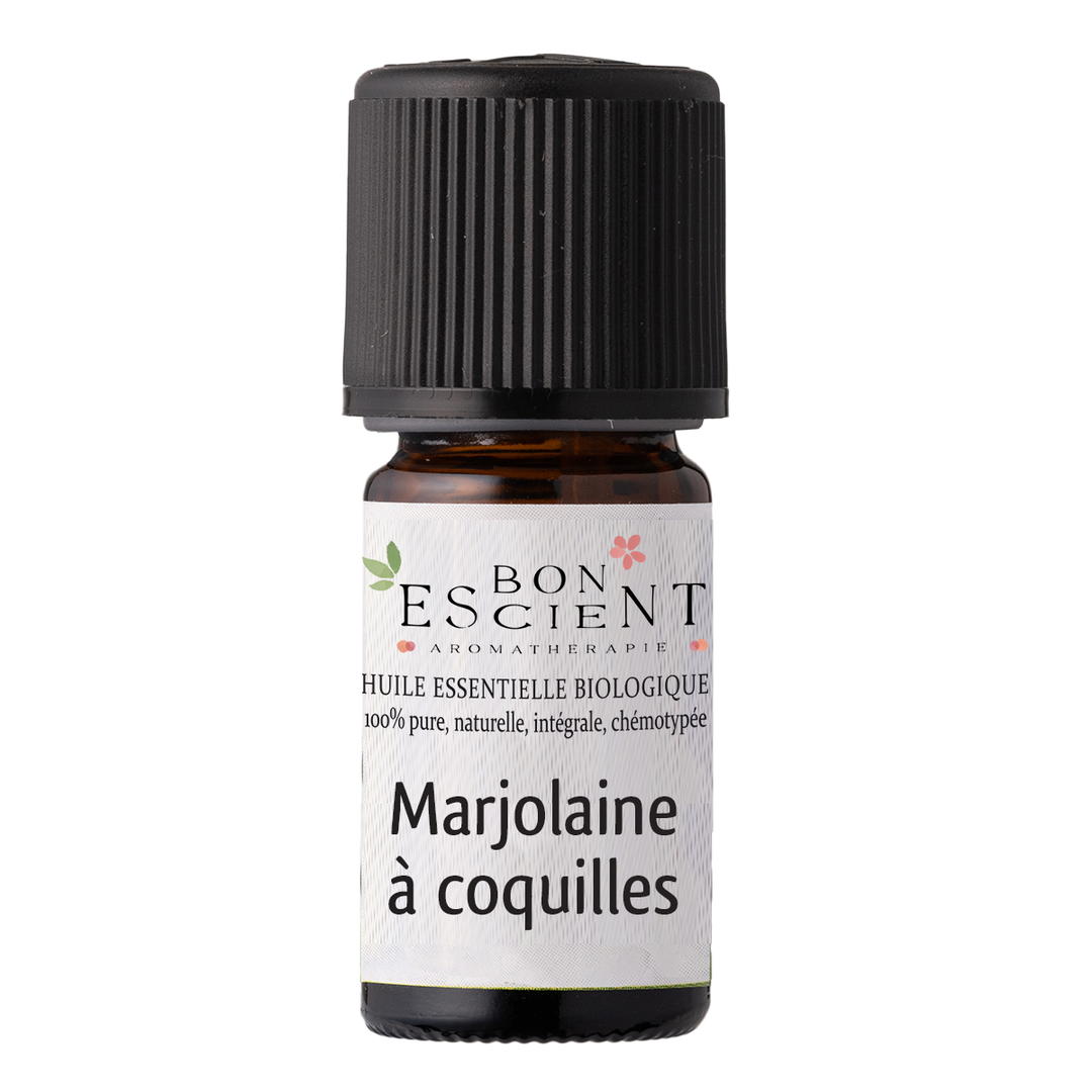 Huile essentielle de marjolaine coquille bio