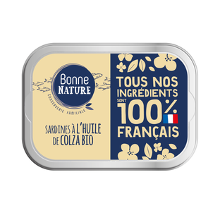 Sardines à l'huile de colza