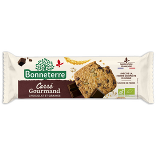 Biscuit graines et chocolat bio