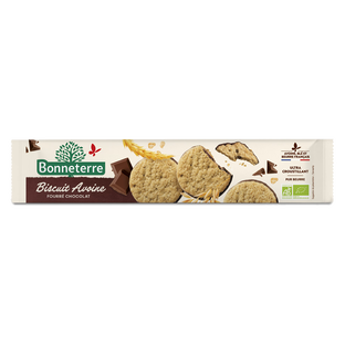 Biscuits avoine fourrés chocolat bio