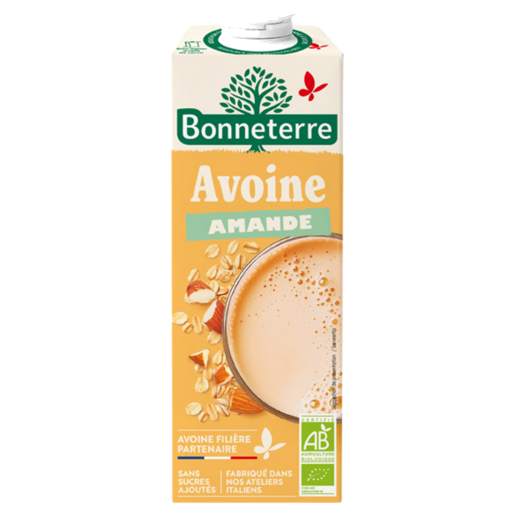 Boisson avoine amande bio