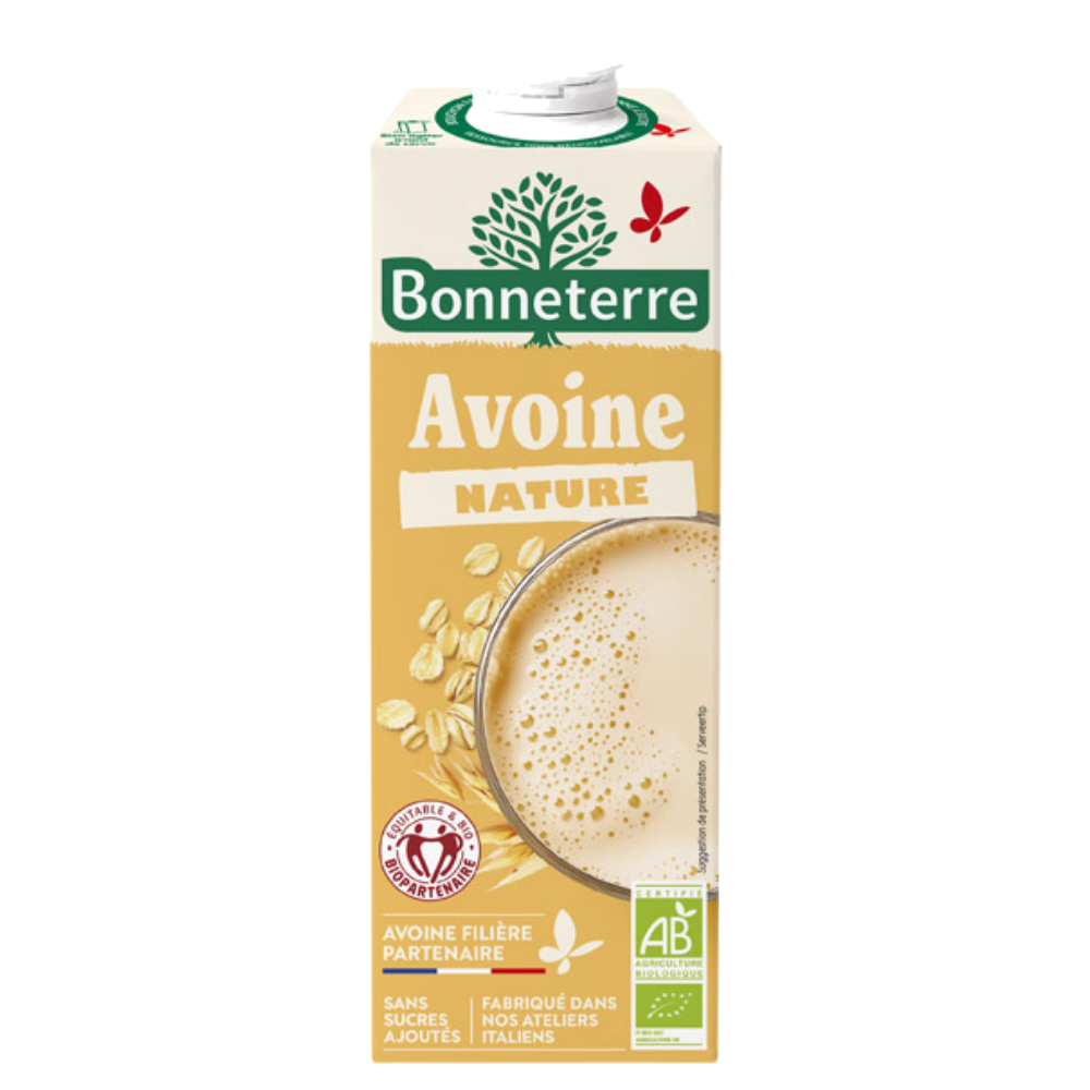 Boisson avoine nature bio origine France