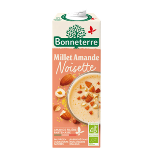 Boisson millet amande noisette bio
