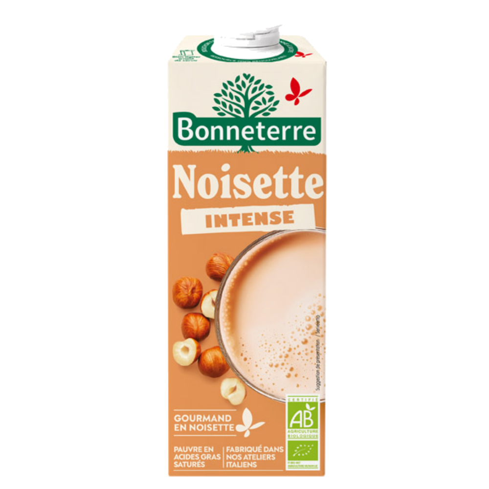 Boisson noisette intense bio