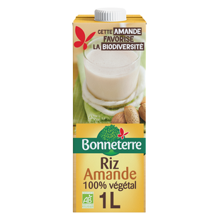 Boisson riz amande bio