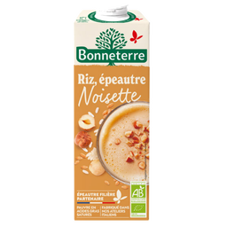 Boisson riz épeautre noisette bio
