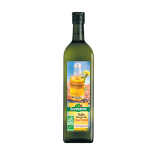 Huile de Tournesol Vierge Bio