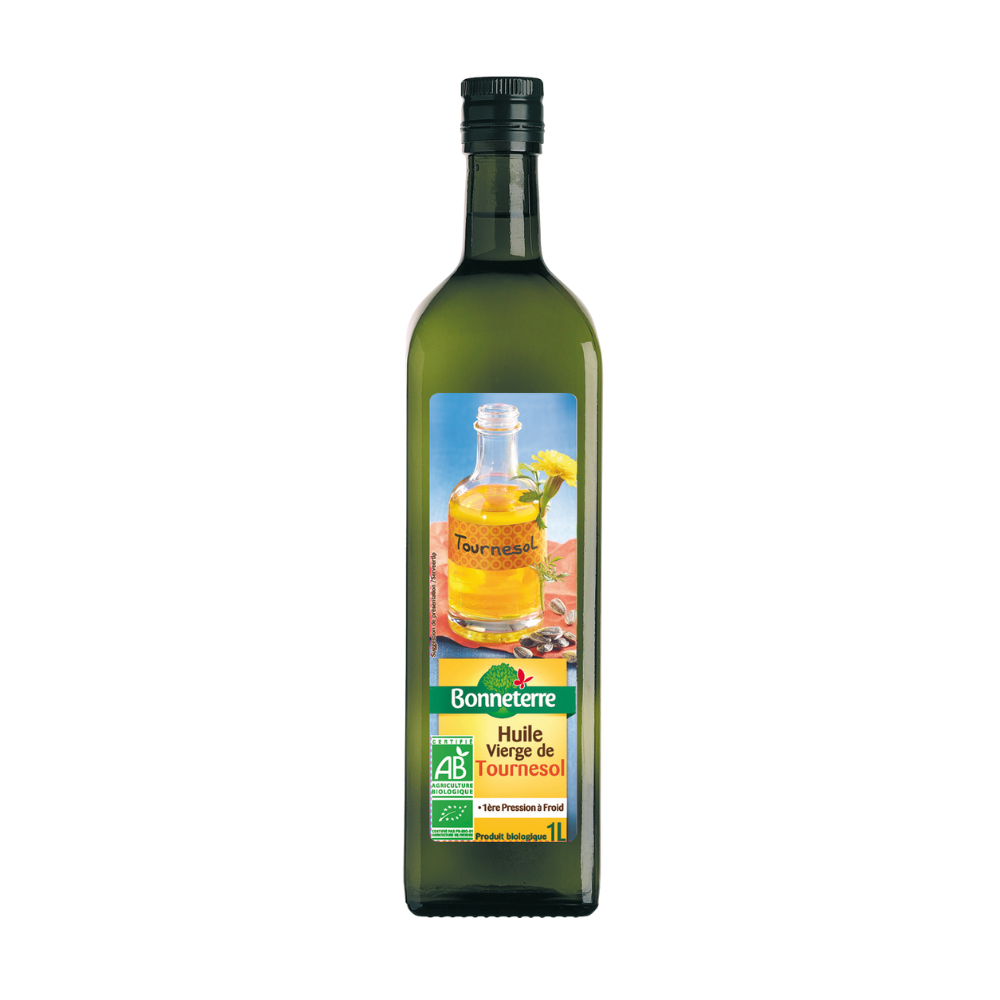 Huile de Tournesol Vierge Bio