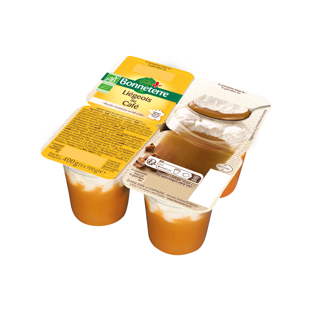 Liégeois au café bio