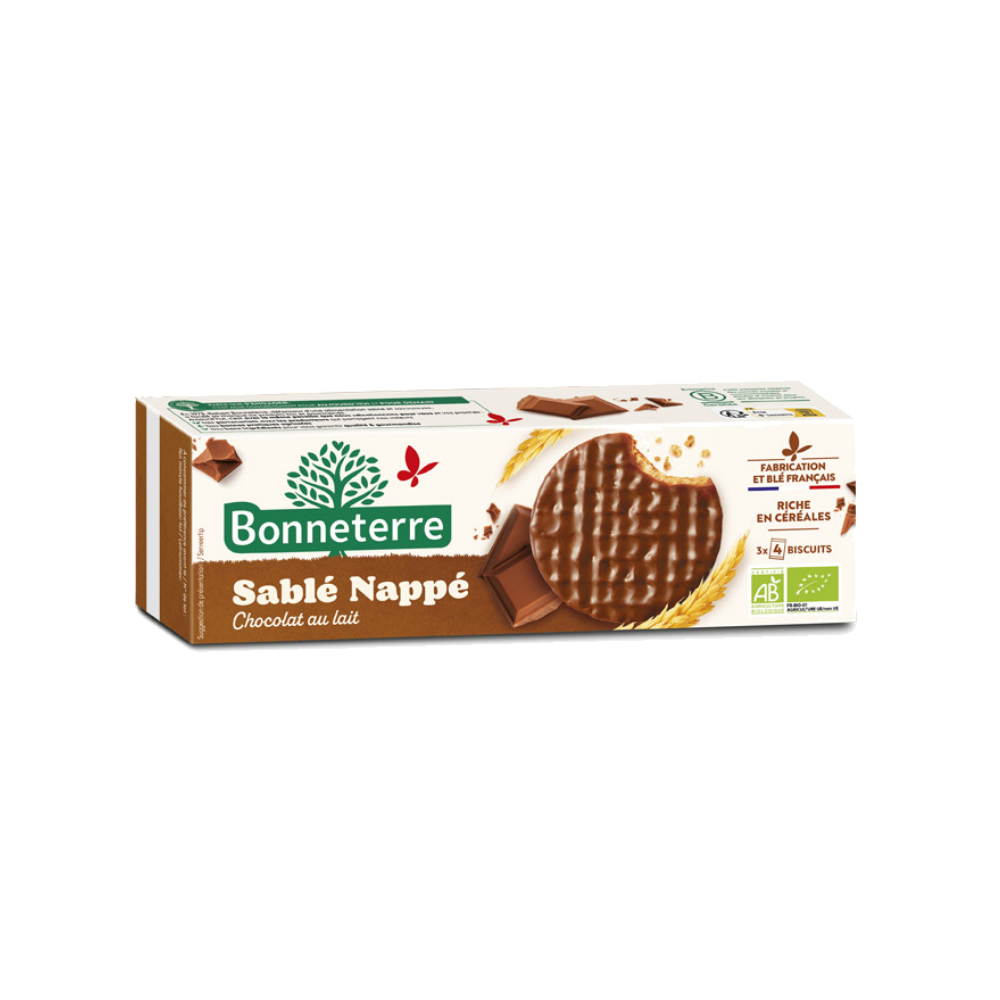 Sablés choco lait bio