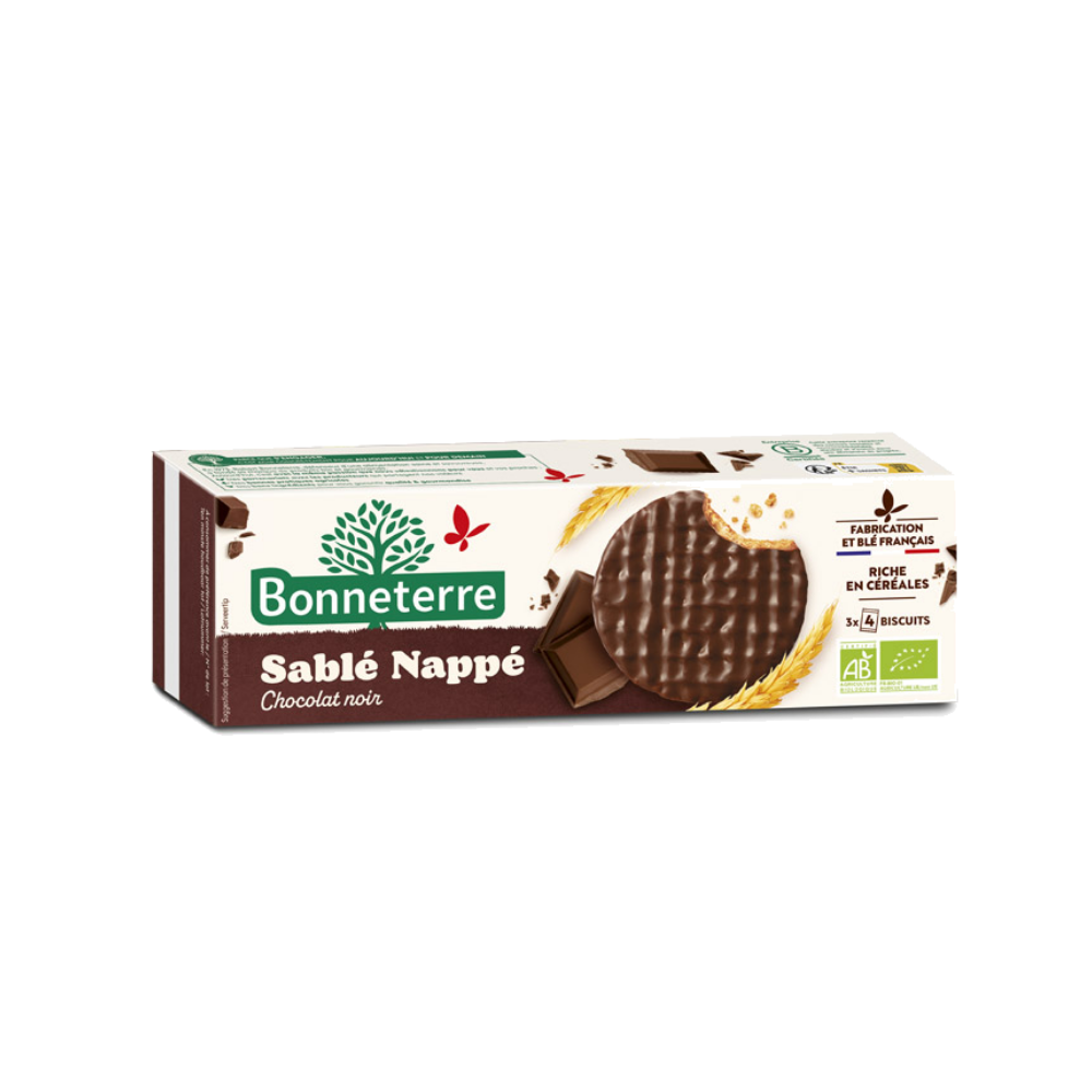 Sablés chocolat noir bio