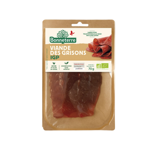Viande des grisons IGP sans nitrites bio