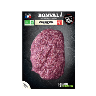 Cheveux d'ange pur boeuf 15% de mg bio