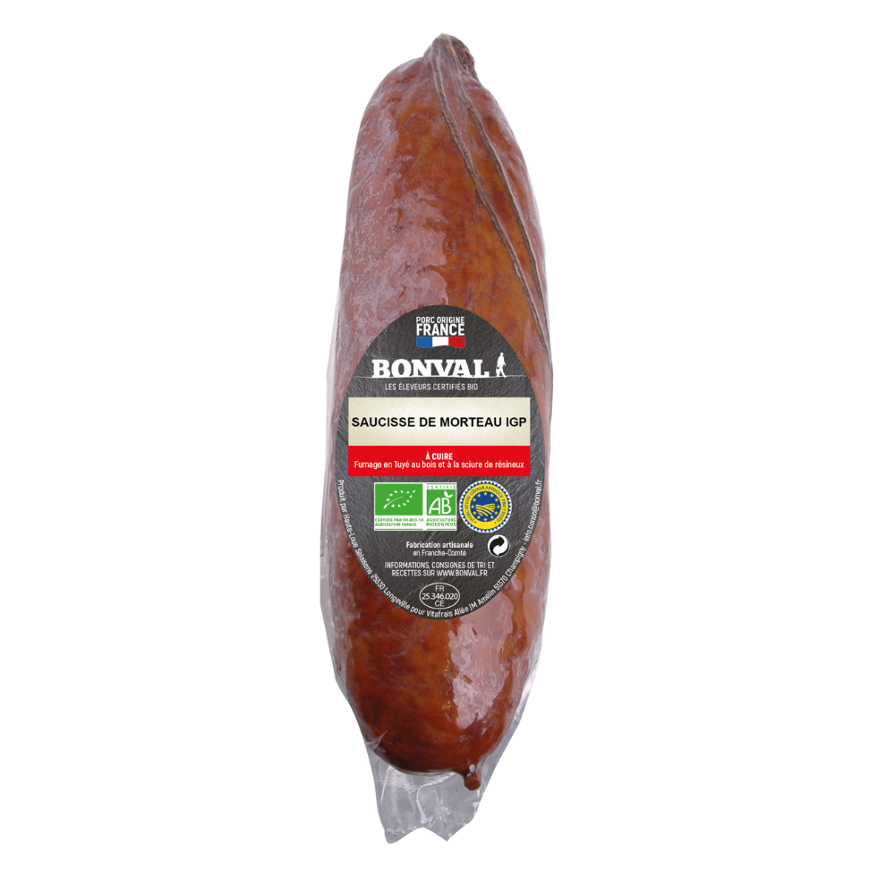 Saucisse de Morteau IGP bio