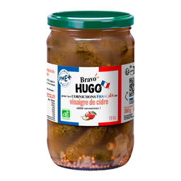 Cornichons au vinaigre de cidre bio