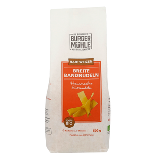 Bio Bandnudeln mit Ei