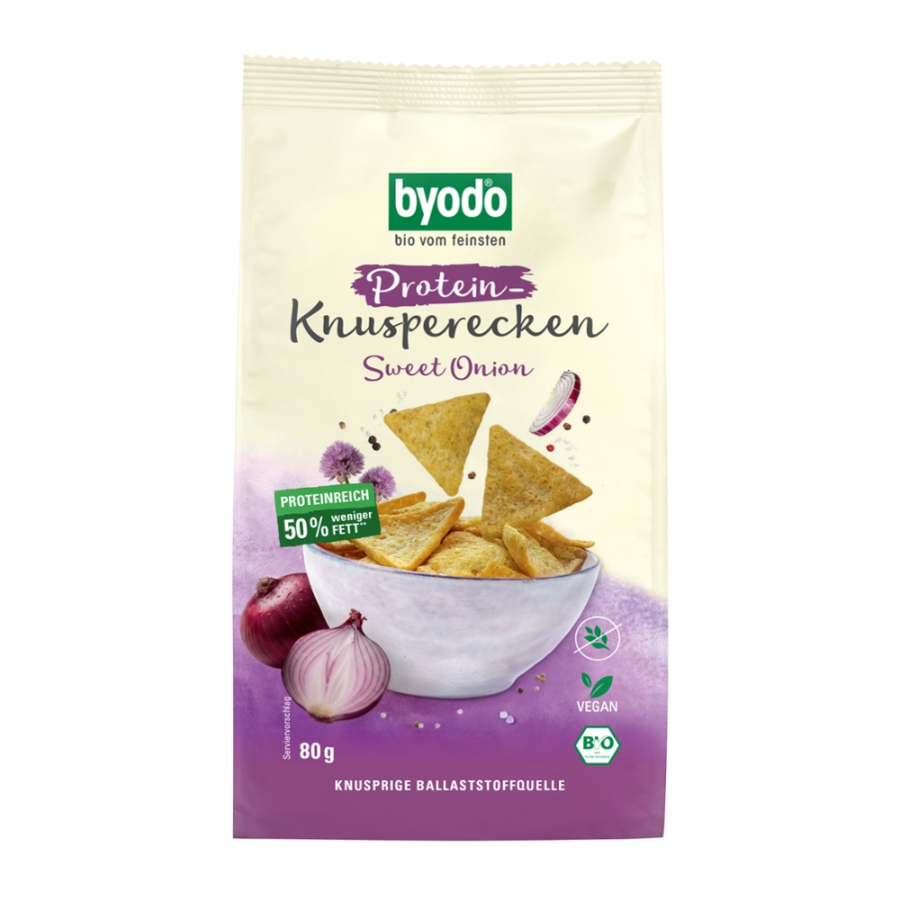 Bio Protein Knusperecken Sweet Onion