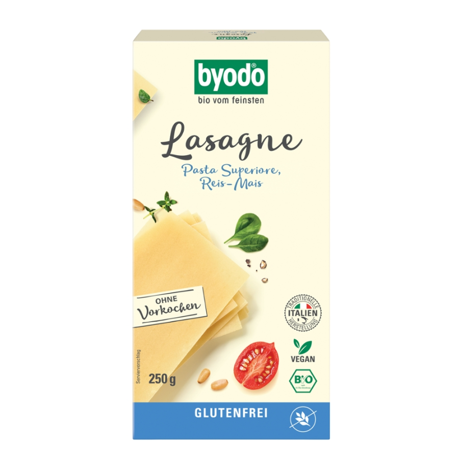 Bio Reis-Mais-Lasagne, glutenfrei