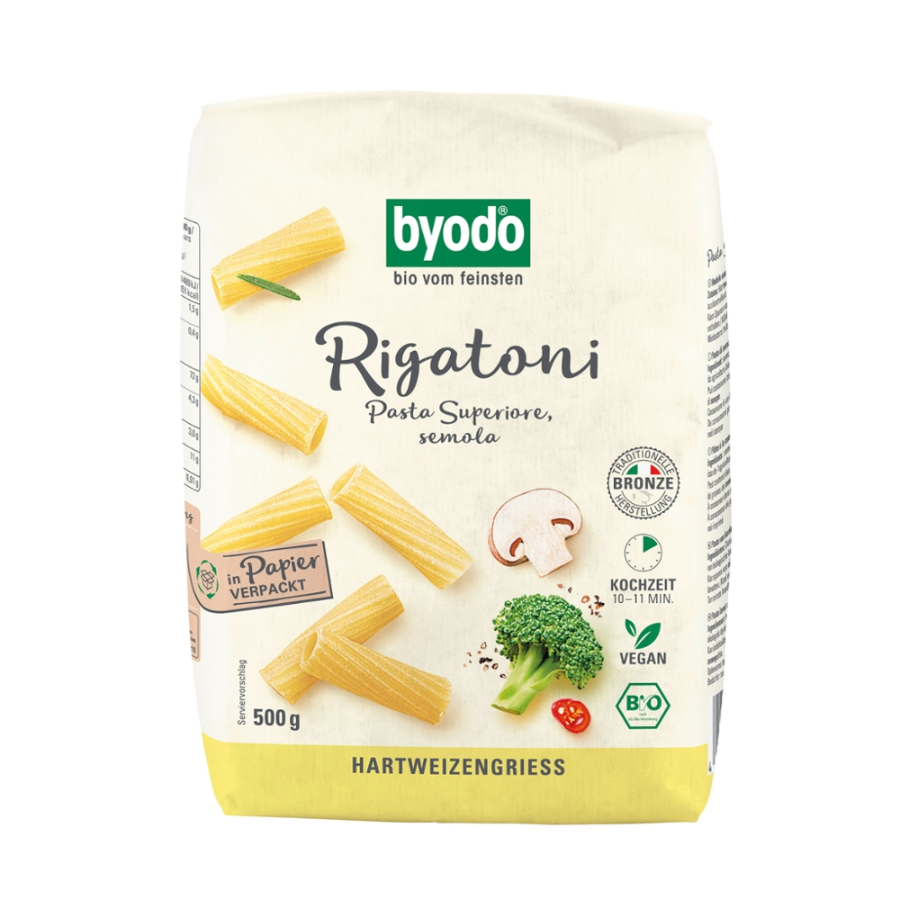 Bio Rigatoni Semola