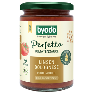 Bio Tomatensauce Linsen Bolognese