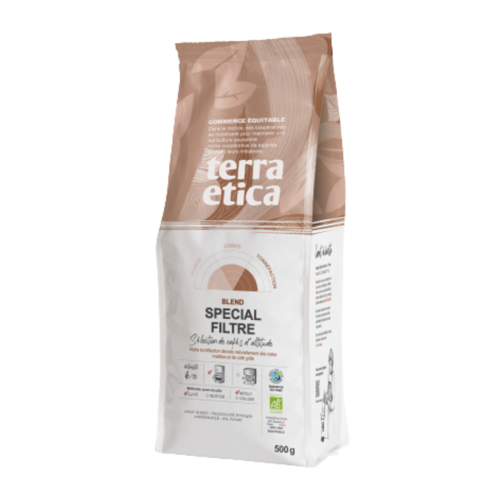 Café spécial filtre moulu bio