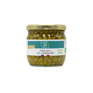 Petits pois non calibrés bio