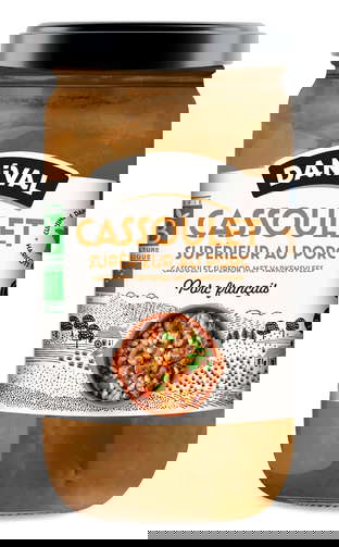 Cassoulet supérieur au porc origine France bio