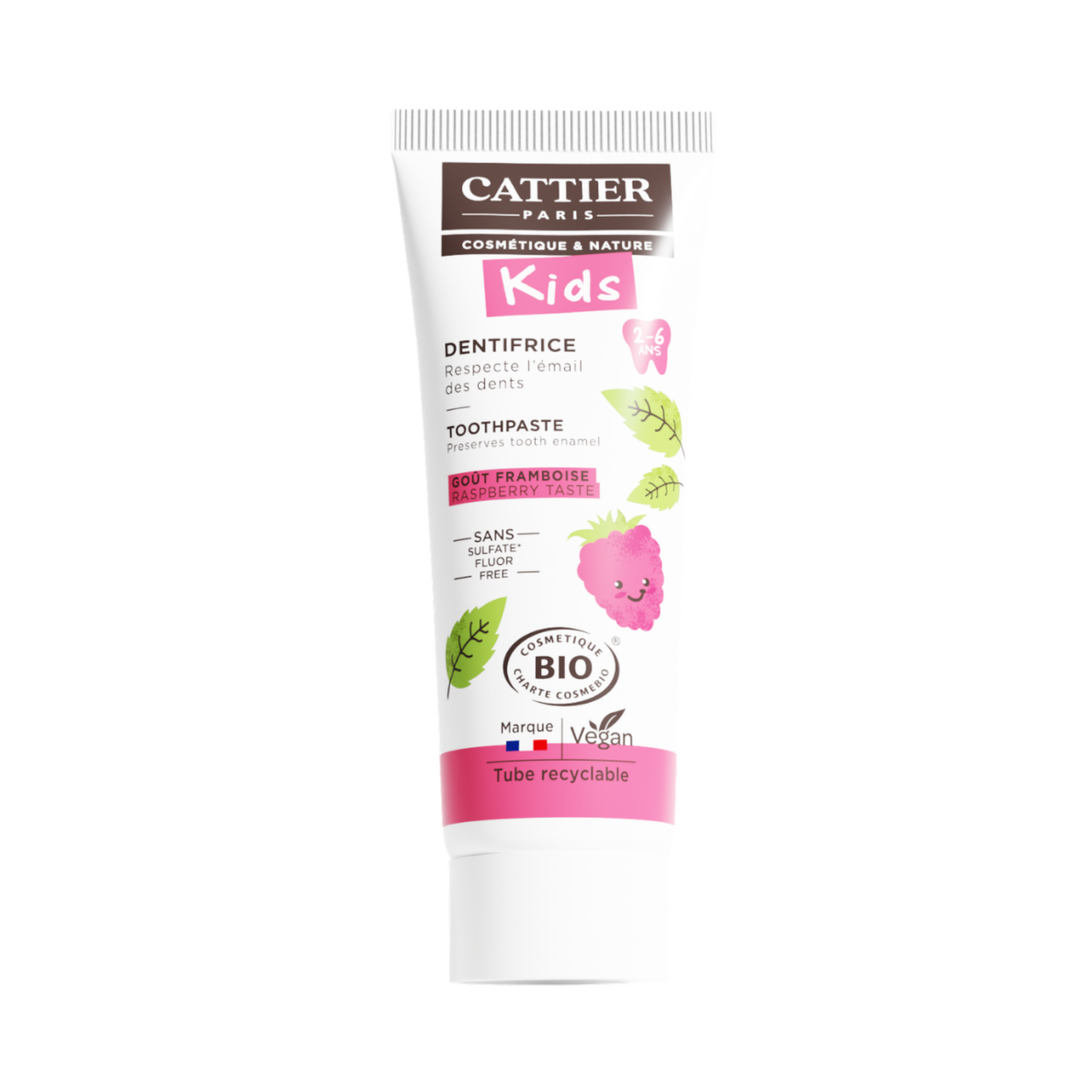 Dentifrice 2 - 6 ans goût framboise