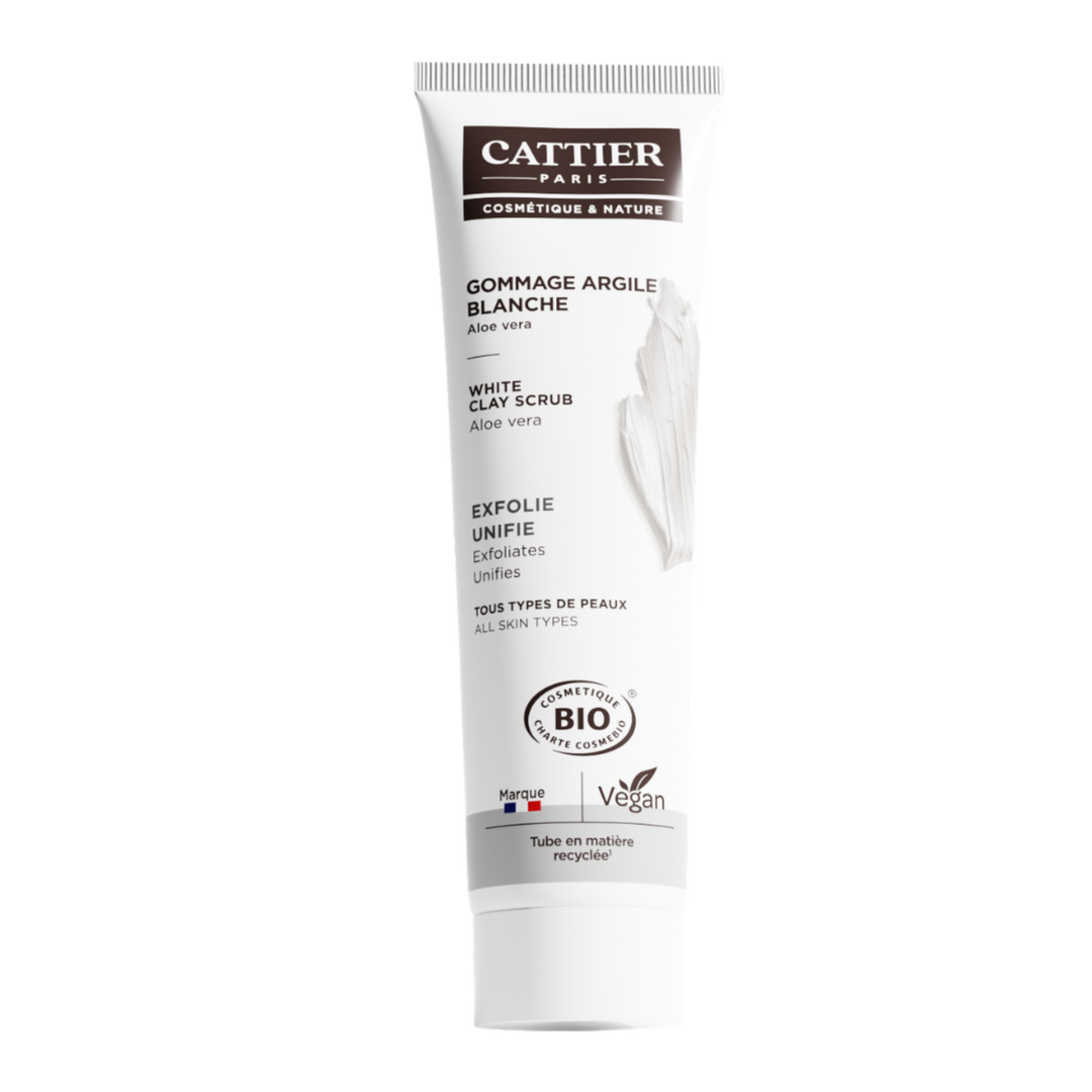 Gommage argile blanche - certifié bio